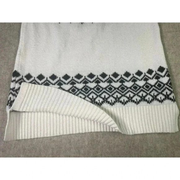 Loft Women's Black and White Sweater Size XS Mock Neck - Picture 5 of 9